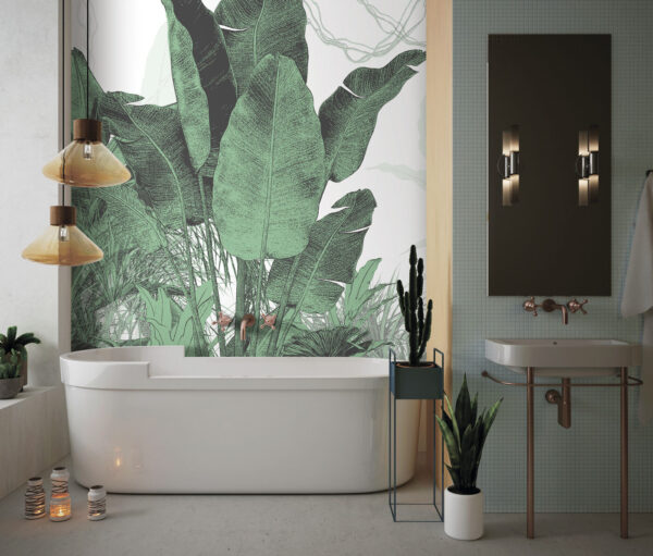 Papel de parede Uma vegetação luxuriante preenche o cenário vibrante (REF: u96731) Papel de parede Papel de parede Uma vegetação luxuriante preenche o cenário vibrante (REF: u96731)