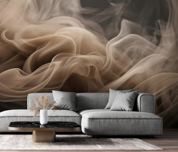 Fluxos de fumo no ar Papel de parede Fluxos de fumo no ar