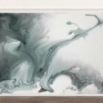 Papel de parede Wall murals Abstract swirls in soothing hues