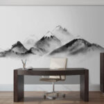 Papel de parede Cordilheira com neve
