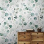 Papel de parede Flor branca num ramo