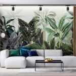 Papel de parede Grupo de plantas tropicais