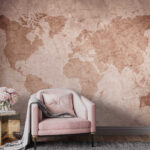 Papel de parede Mapa do mundo