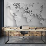 Papel de parede Mapa do mundo