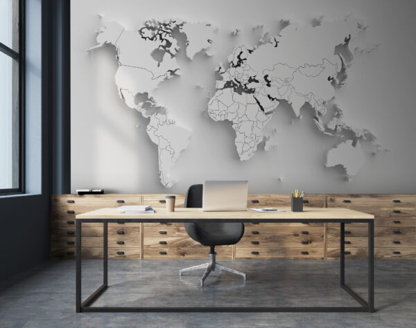 Mapa do mundo Papel de parede Mapa do mundo