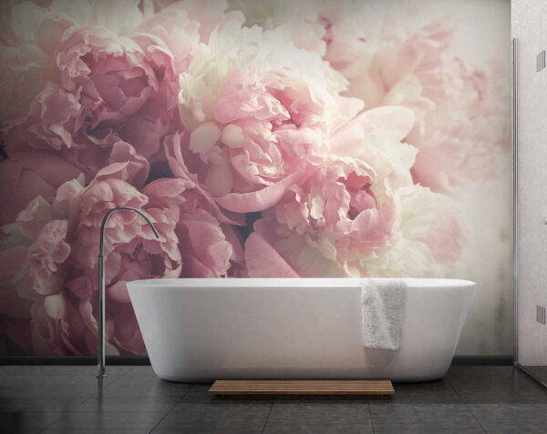 Papel de parede Ramo de flores cor-de-rosa e brancas (REF: u44746) Papel de parede Papel de parede Ramo de flores cor-de-rosa e brancas (REF: u44746)