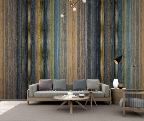 Linhas texturadas em cores quentes Papel de parede Linhas texturadas em cores quentes