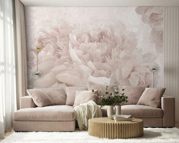 Papel de parede Pétalas suaves em tons pastel (REF: u74487) Papel de parede Papel de parede Pétalas suaves em tons pastel (REF: u74487)