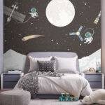 Papel de parede Lua cheia no céu