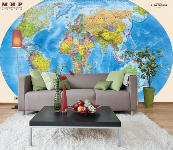 Mapa do mundo Papel de parede Mapa do mundo