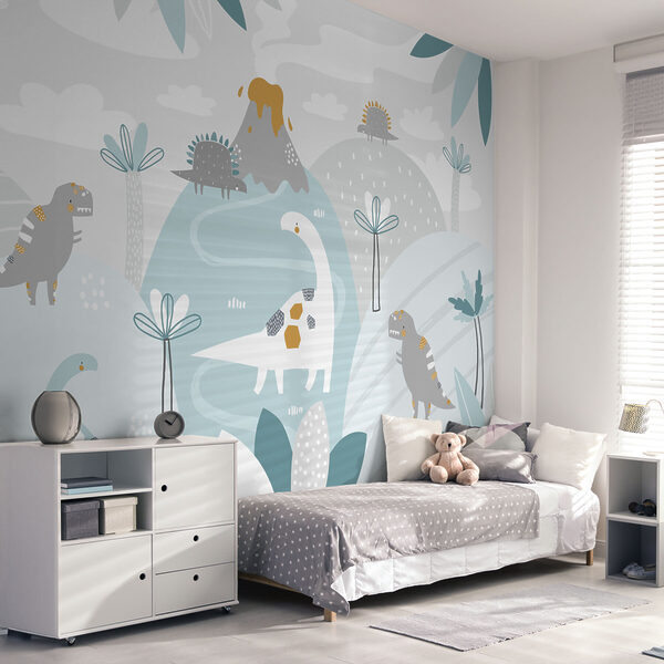 Fundo azul e branco com pontos brancos Papel de parede Fundo azul e branco com pontos brancos