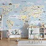 Papel de parede Mapa do mundo