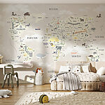Papel de parede Mapa do mundo