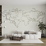 Papel de parede Mapa do mundo