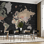 Papel de parede Mapa do mundo