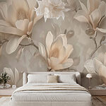Papel de parede Papel de parede com flores