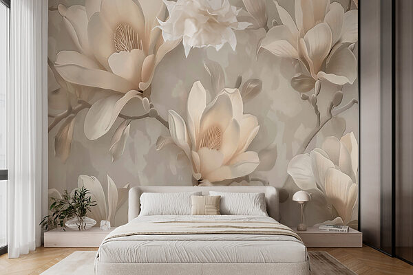 Papel de parede com flores Papel de parede Papel de parede com flores