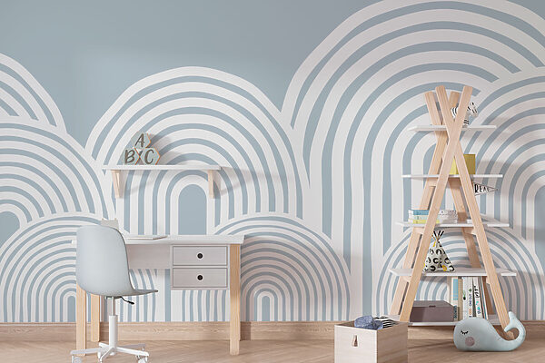 Fundo branco e cinzento com linhas brancas Papel de parede Fundo branco e cinzento com linhas brancas