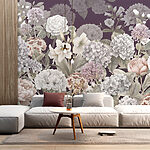 Papel de parede Jardim monocromático da eterna primavera
