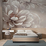 Papel de parede Flor elegante em tons suaves