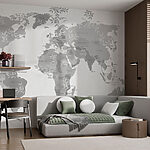 Papel de parede Mapa do mundo