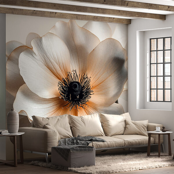 Elegância em tons de bege Papel de parede Elegância em tons de bege
