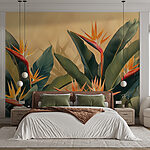 Papel de parede Ave do paraíso, elegância tropical