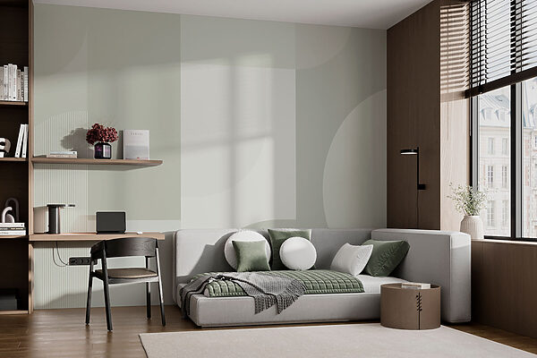 Papel de parede Raios de sol e padrões: Harmonia artística