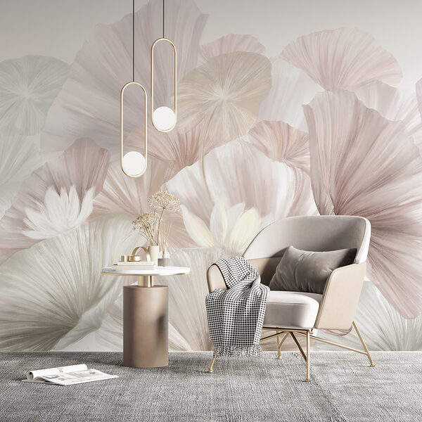 Papel de parede Grupo de flores brancas e cor-de-rosa (REF: w08265v1) Papel de parede Papel de parede Grupo de flores brancas e cor-de-rosa (REF: w08265v1)
