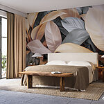 Papel de parede Tons suaves da arte da natureza’