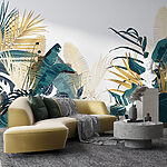 Papel de parede Grupo de plantas tropicais