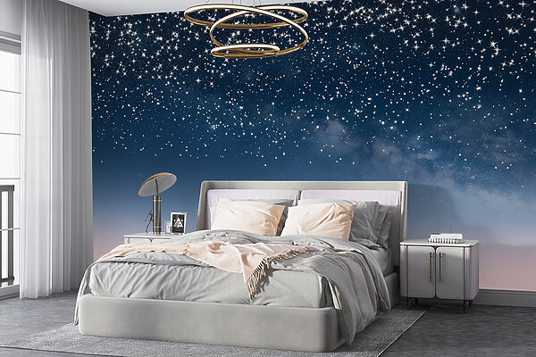 Papel de parede Estrelas no céu (REF: w01797) Papel de parede Papel de parede Estrelas no céu (REF: w01797)