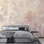 Papel de parede Flores delicadas em tons suaves