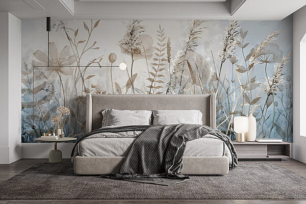 Pintura de flores e plantas Papel de parede Pintura de flores e plantas