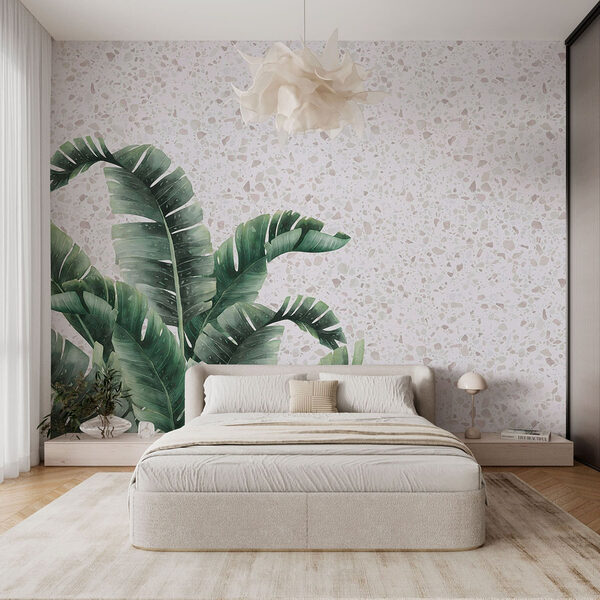 Planta com folhas sobre uma superfície branca Papel de parede Planta com folhas sobre uma superfície branca