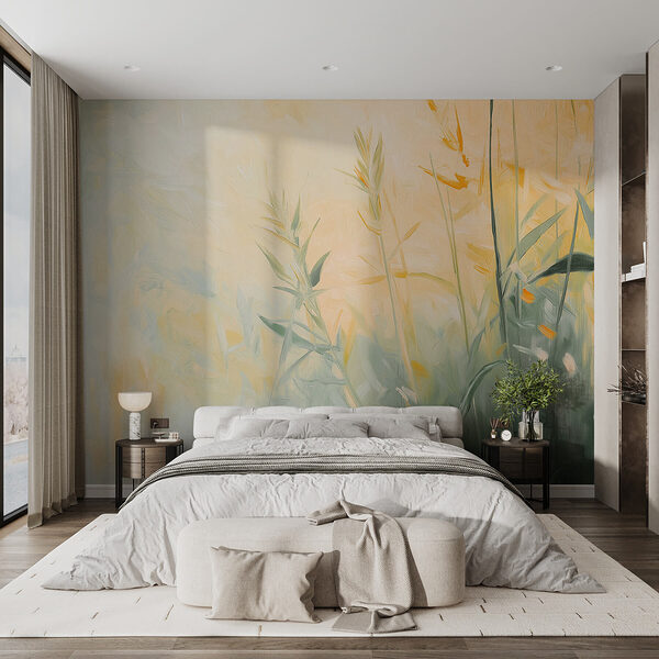 Pintura de plantas e flores Papel de parede Pintura de plantas e flores