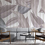 Papel de parede Os tons suaves da natureza entrelaçam-se graciosamente