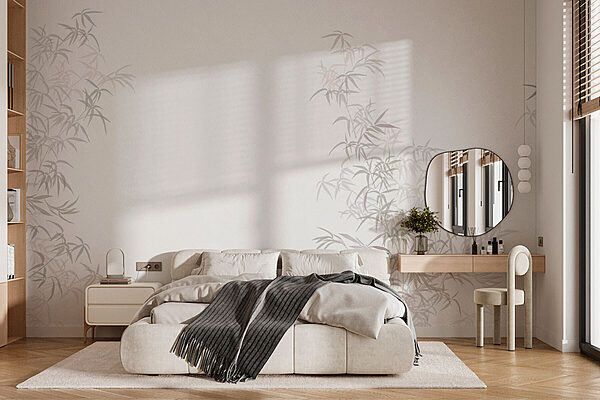 Planta com folhas Papel de parede Planta com folhas