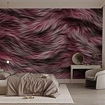 Papel de parede Texturas fluidas em tons suaves.