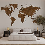 Papel de parede Mapa do mundo