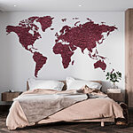Papel de parede Mapa do mundo