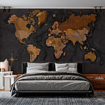 Papel de parede Mapa do mundo