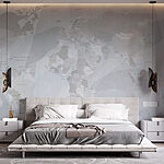 Papel de parede Mapa do mundo
