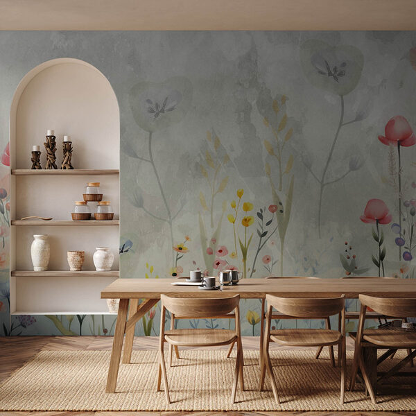 Pintura de flores e plantas Papel de parede Pintura de flores e plantas