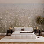 Papel de parede Campo de flores
