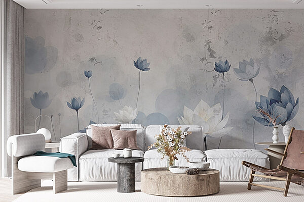 Papel de parede com flores Papel de parede Papel de parede com flores