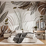 Papel de parede A beleza da natureza em tons suaves.