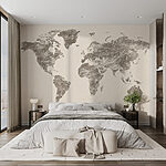 Papel de parede Mapa do mundo