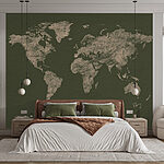 Papel de parede Mapa do mundo