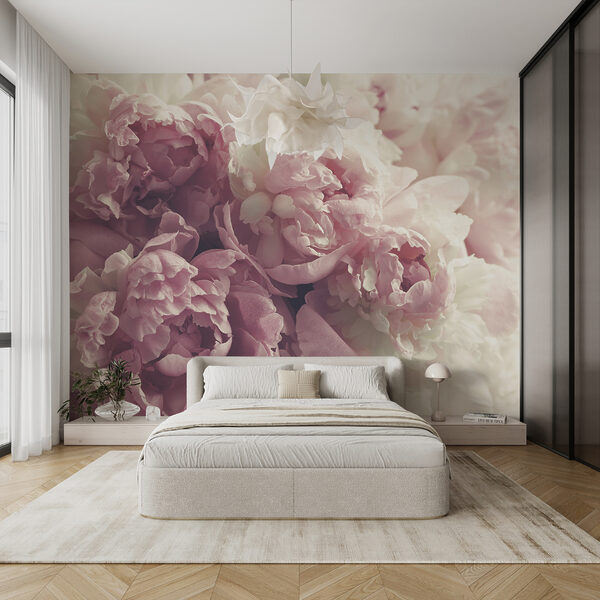 Papel de parede Ramo de flores cor-de-rosa e brancas (REF: u44746) Papel de parede Papel de parede Ramo de flores cor-de-rosa e brancas (REF: u44746)